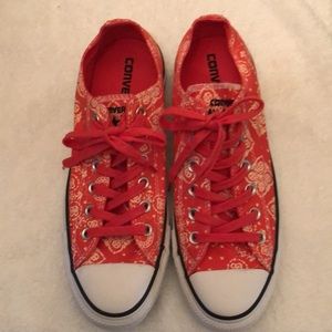 CONVERSE ALL STAR sneakers, light red, Size 9